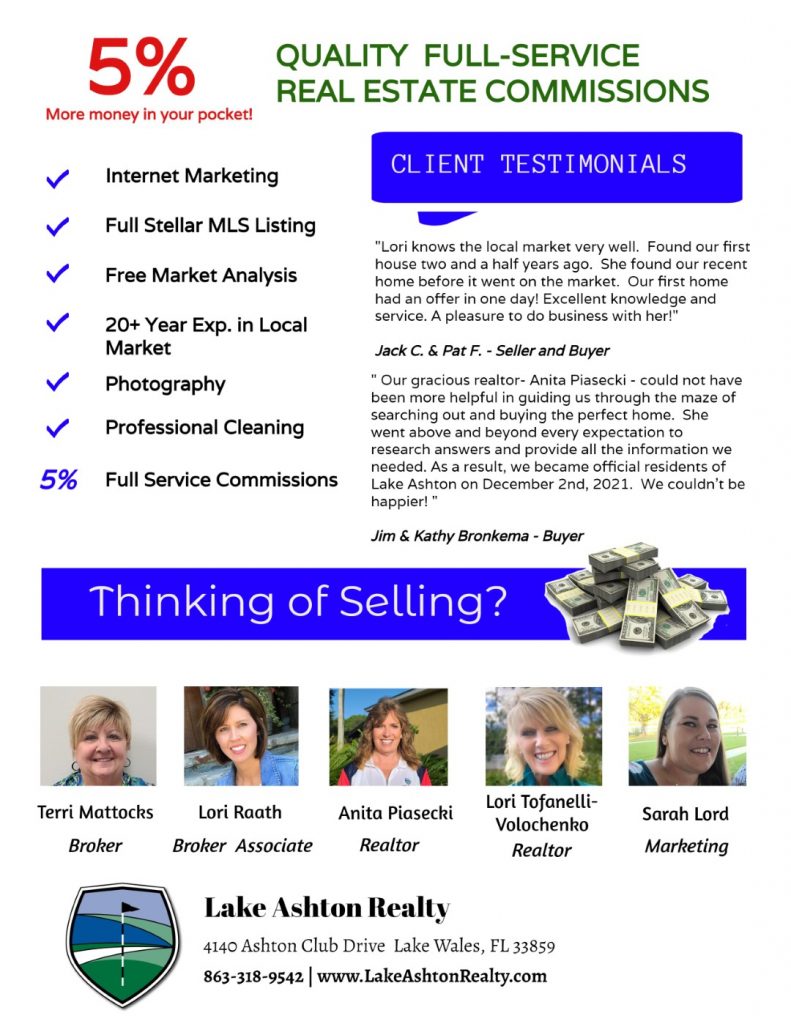 List Your Home Lake Ashton Resales